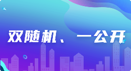 “雙隨機(jī)、一公開”監(jiān)管